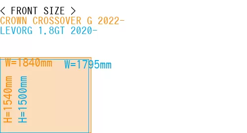 #CROWN CROSSOVER G 2022- + LEVORG 1.8GT 2020-